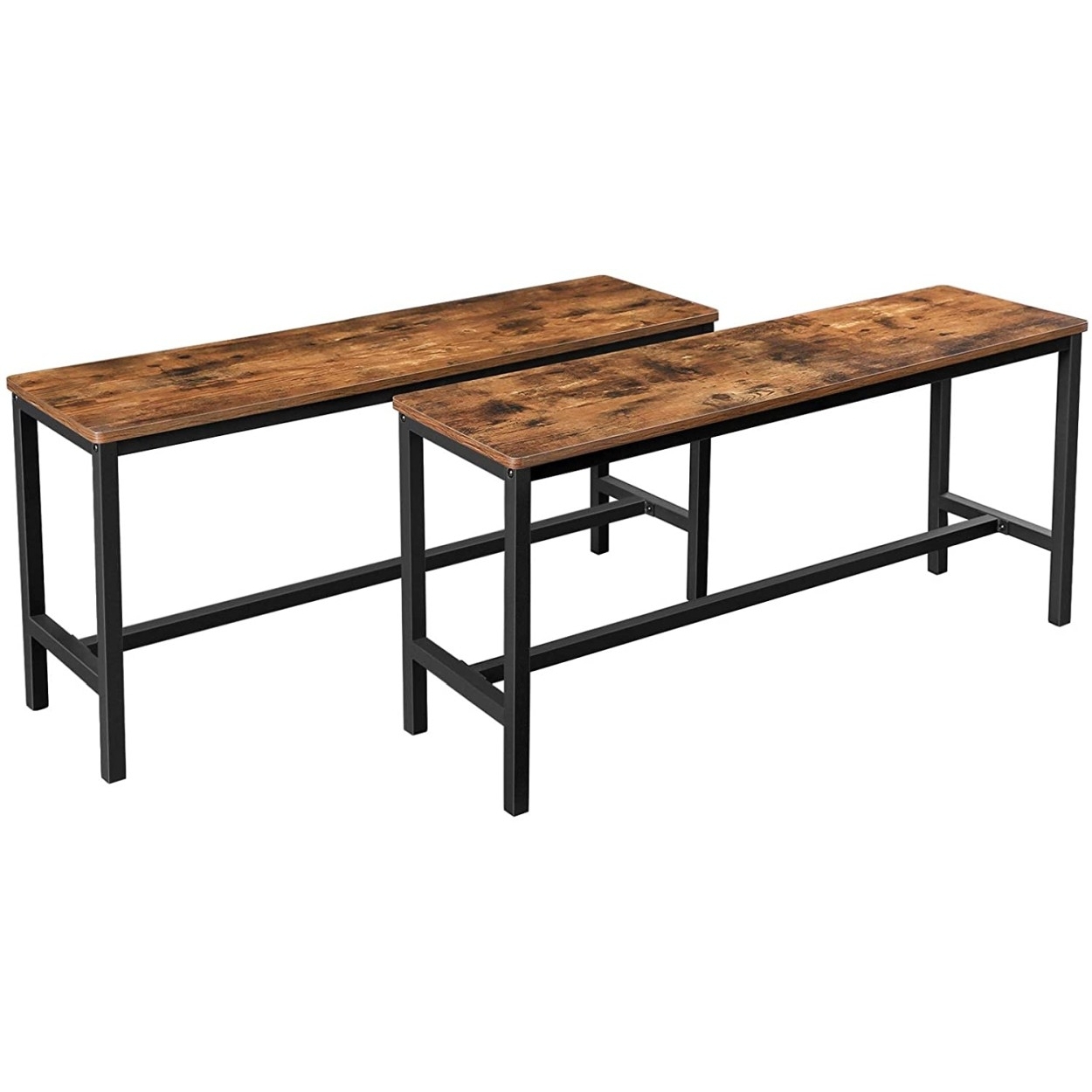 Konyhai ülőpad 2db, rusztikus barna 108x33x50cm